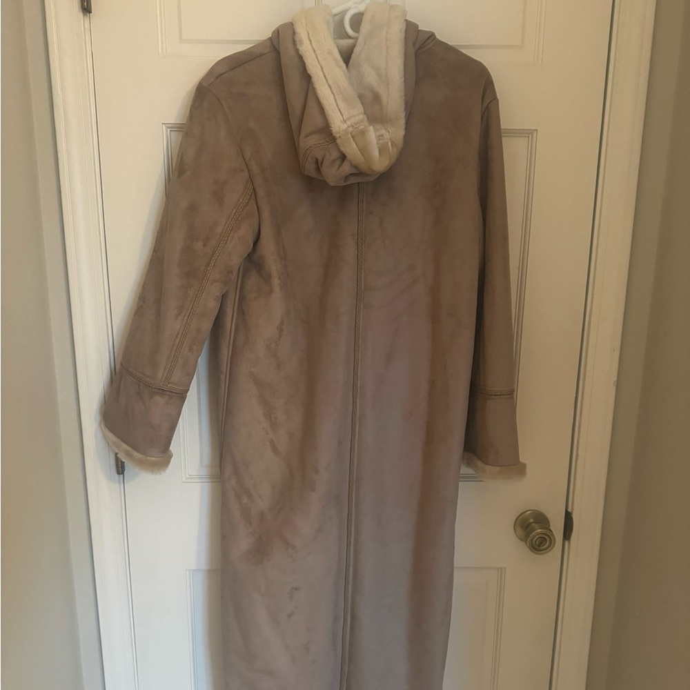 Big Chill long jacket tan feels like suede